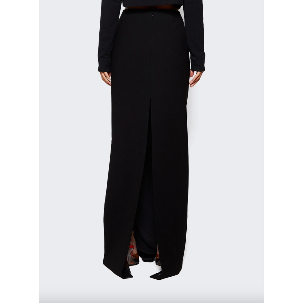 Monot Column Skirt Black - Picture 6 of 12